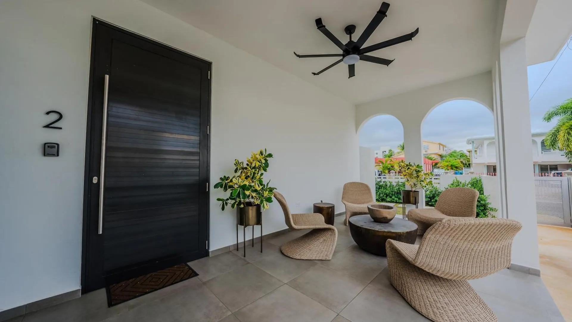 شقة Casa Loba Luxe Unit 2 With Private Pool And Garden رينكون